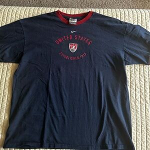 Nike vintage United States soccer national team circa late 90s